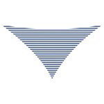 vidaXL Voile d'ombre Bleu et Blanc 7 x 5 x 5 m 100   polyester Oxford