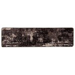 vidaXL Coureur de Tapis MARSA Noir 80 x 350 cm Polyester et PVC