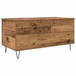vidaXL Table basse Bois ancien 90 x 44.5 x 45 cm Bois d'ingénierie