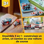 Lego 31146 - Le camion remorque avec hélicoptère