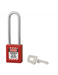 THIRARD - Cadenas de consignation 40mm  anse haute 76mm  Rouge  variure A3 - Thirard