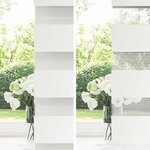 vidaXL Store zèbre blanc 150x100 cm largeur du tissu 145 9cm polyester