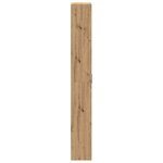 vidaXL Armoire chêne artisanal 55 x 25 x 189 cm Bois d'ingénierie