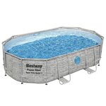 Bestway Ensemble de piscine Power Steel 488x305x107 cm