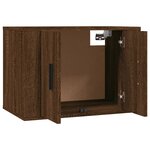 vidaXL Ensemble de meubles TV 3 Pièces Chêne marron Bois d'ingénierie