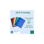 Protège-documents Pp Recyclé Semi-rigide 60 Vues Opak - Couleurs Assorties - Exacompta