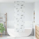 vidaXL Store enrouleur de douche 80x240 cm largeur du tissu 76 cm