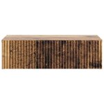 vidaXL Table d'appoint murale 59 x 34 5 x 17 cm Bois d'ingénierie