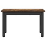 vidaXL Table basse Chêne Fumé 60 x 30 x 36 cm Bois d'ingénierie