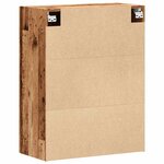 vidaXL Armoire murale vieux bois 69 5x34x90 cm
