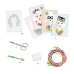 Djeco DJ09412 - Tableaux scoubidous