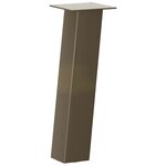 vidaXL Pieds de table basse 4 pièces Acier naturel 30 cm Acier