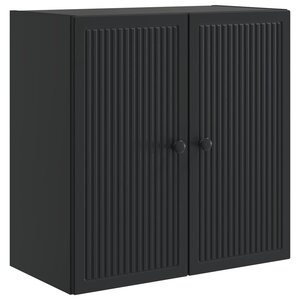 vidaXL Armoire Murale Noir 59 x 31 x 60 cm Bois d'ingénierie