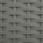 vidaXL Lit Élevé avec Treillis et Toit Gris clair 163 x 40 x 123 cm PP