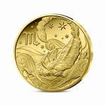 Signes astros - Scorpion - Monnaie de 5€ 1/2g or