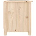vidaXL Armoire à chaussures 70x38x45 5 cm Bois de pin massif