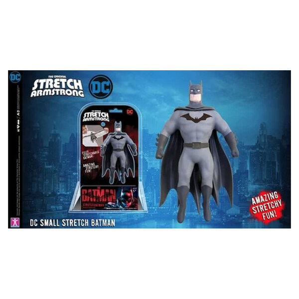 Figurine SA - Stretch Batman 18 cm - Jouet Élastique et Résistant