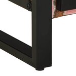 vidaXL Meuble de Salle de Bain Marron Bois massif de récupération