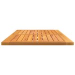 vidaXL Plateau de table 110 x 55 x 2 2 cm en teck massif rectangulaire