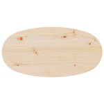 vidaXL Table basse Naturel 80 x 40 x 35 cm Bois massif en pin