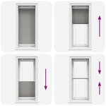 vidaXL Store plissé anthracite 65x150 cm largeur du tissu 64 4 cm