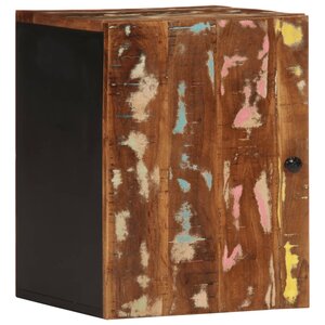 vidaXL Armoire de salle de bain murale 38x33x48cm bois de récupération