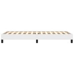vidaXL Cadre de lit sans matelas blanc 80x200 cm similicuir