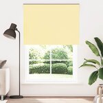 vidaXL Store enrouleur occultant jaune largeur du tissu 156 6 cm