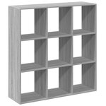 vidaXL Étagère séparatrice de pièce sonoma gris 102x29x103 5 cm