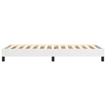 vidaXL Cadre de lit sans matelas blanc 100x200 cm similicuir