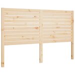 vidaXL Tête de lit 146x4x100 cm Bois massif de pin