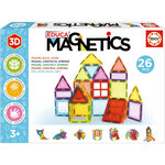 Jeu éducatif - Jeu de construction - Magnetics - 26 pièces - 3D - Dès 3 ans - Educa