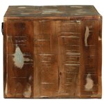 vidaXL Meuble TV 60 x 30 x 25 cm Bois massif de récupération