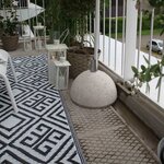 Esschert Design Tapis d'extérieur 120x186 cm Graphique OC12