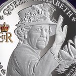 Pièce de monnaie en Argent 1 Dollar g 31.1 (1 oz) Millésime 2026 QUEEN ELIZABETH II