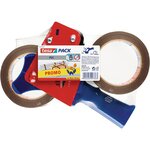 kit Eco 2 Rubans Adhésif d'emballage et 1 Dévidoir x 10 TESA
