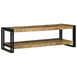 vidaXL Table basse Marron 120 x 50 x 38 cm bois de manguier massif