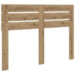 vidaXL Tête de lit Chêne artisanal 160 cm Bois d'ingénierie