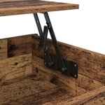 vidaXL Table basse Bois Ancien 100 x 55 x 48 5 cm Bois d'ingénierie