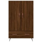 vidaXL Buffet haut chêne marron 69 5x31x115 cm bois d'ingénierie