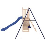 vidaXL Aire de jeux d'extérieur bois de pin massif