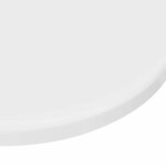 vidaXL Plateau de table Blanc brillant 30 x 30 x 1.5 cm