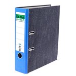 classeur rado papier marbré  largeur de dos: 80 mm bleu ELBA