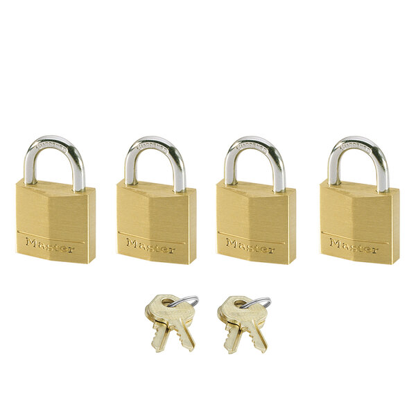 Petits Cadenas Clés communes Pack Familiale de 4