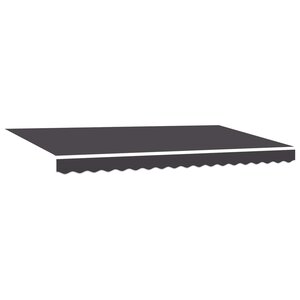 vidaXL Auvent Rétractable Anthracite 350 x 200 cm