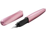 Twist Stylo plume Girly Rose Pointe Moyenne Rose-métallique PELIKAN