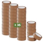 Rouleaux ruban adhésifs marron 66 M