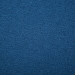 vidaXL Canapé en forme de L revêtement en tissu 186x136x79 cm bleu