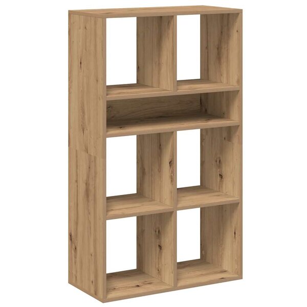 vidaXL Bibliothèque chêne artisanal 66x31x112 cm bois d'ingénierie