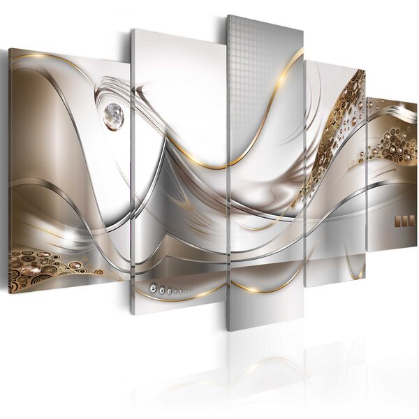 Tableau - vol d'or l x h en cm 200x100